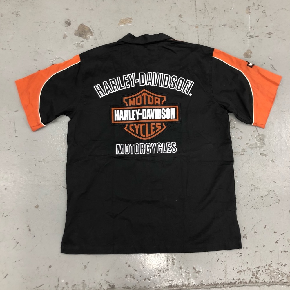 Harley Davidson NWOT Short Sleeve Button Up Shirt